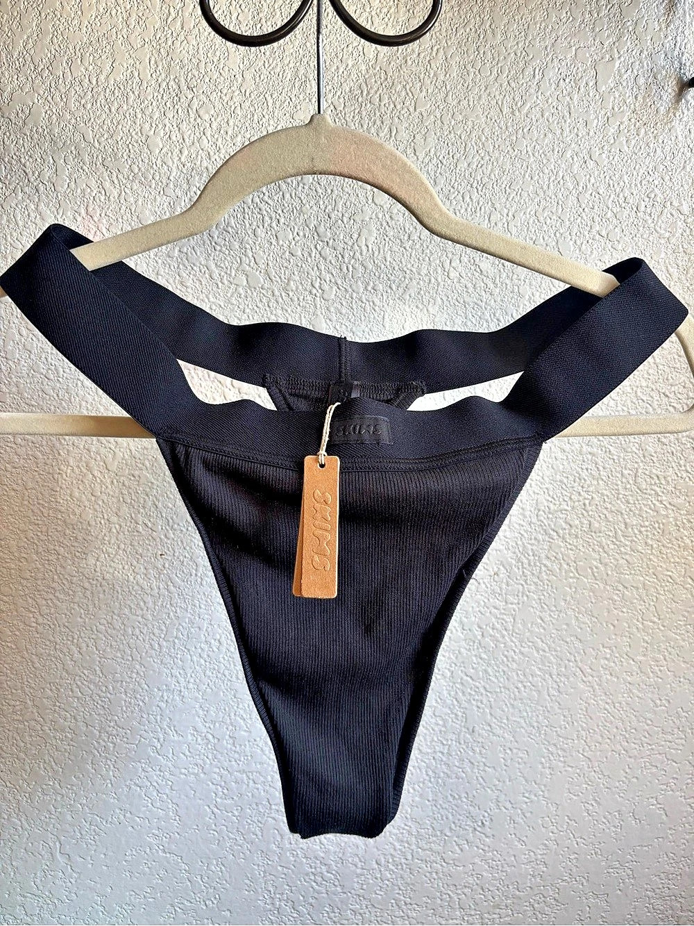 SKIMS Cotton Rib Thong